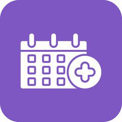 Medical Appointment Line Color Icon