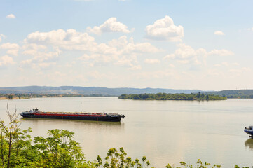 landscape with riverCitadel diorama and sky
