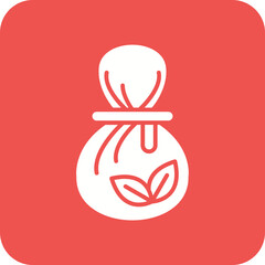 Herbal Massage Line Color Icon