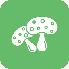 Mushroom Line Color Icon