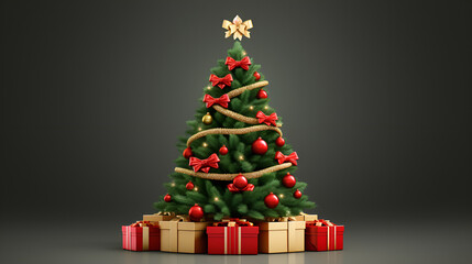 christmas tree and gifts,Festive Christmas Tree Decorations,Joyful Gift-Giving Ideas for Christmas,Creating Memorable Christmas Moments