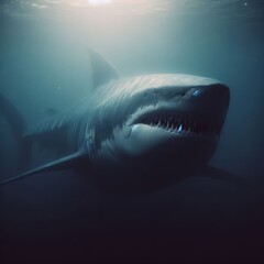 Obraz premium shark in the sea