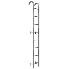 3D rendering illustration of an industrial ladder