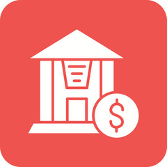 Banking Line Color Icon