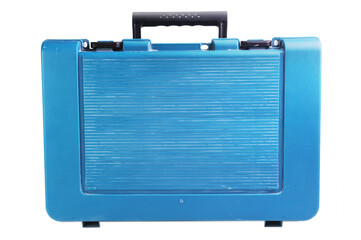 Closed Tool Box Isolated on a White Background.