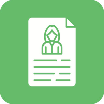recommend clip art: Resume Line Color Icon