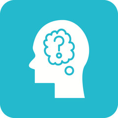 Thinking Line Color Icon