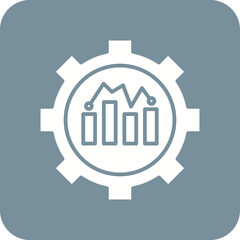 Productivity Line Color Icon