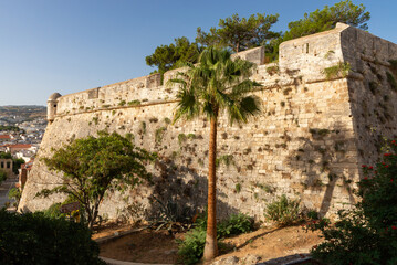 Fortress walls.