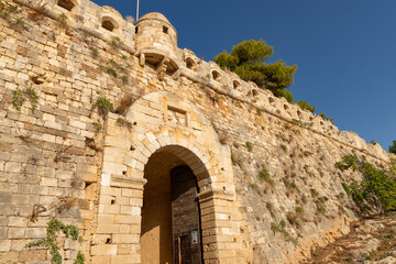 Fortress walls.
