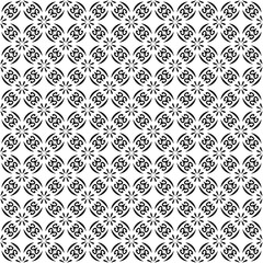 Black seamless abstract pattern. Overlay for background and backdrop. Ornamental design. PNG graphic illustration with transparent background.