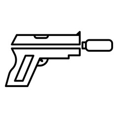 gun line icon