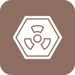 Nuclear Line Color Icon
