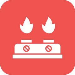 Burner Line Color Icon