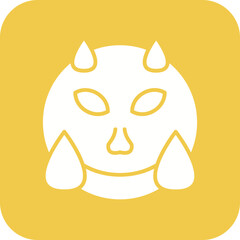 Hot Face Line Color Icon