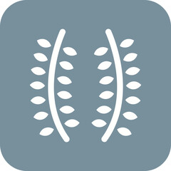 Sheaf of Rice Line Color Icon