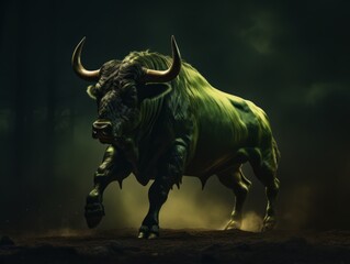 Giant bull