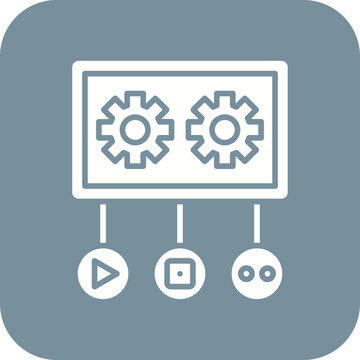 Social Hub Line Color Icon