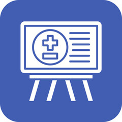 DC Voltage Source Line Color Icon