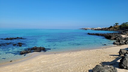 the blue sea, Beach, Outdoors