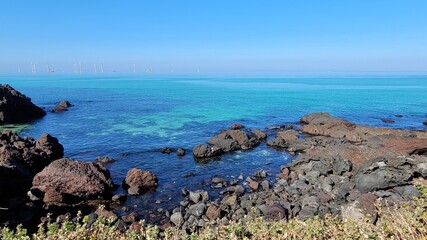 the blue sea, Beach, Outdoors