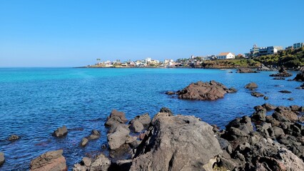 the blue sea, Beach, Outdoors