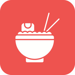 Local Cuisine Line Color Icon