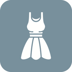 Dress Line Color Icon