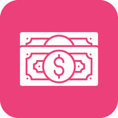 Money Line Color Icon