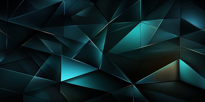 Black teal green blue abstract modern background for design. Dark. Geometric shape