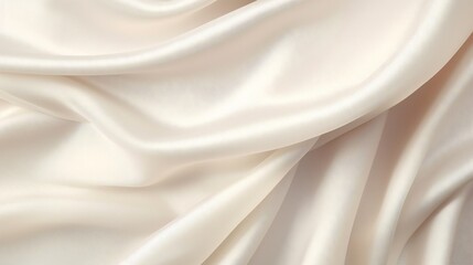 Obraz premium white silky fabric texture background