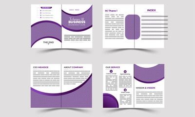 Creative corporate modern business  brochure template, 8 page brochure layout, a4 size brochure design.