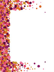 Colorful geometric abstract background. Overlapping colorful circles. Modern elegance, bright fashion background. For card, banner, poster, flyer, and web. Vector illustration