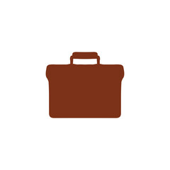 Repair bag icon. Simple style repair company poster background symbol. Repair bag brand logo design element. Repair bag t-shirt printing. Vector for sticker.