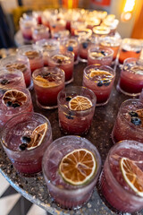 delicious fresh cocktails in a bar in medellin colombia