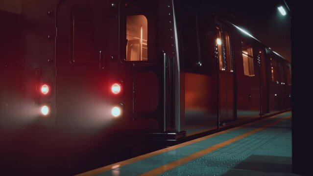 empty train station during the covid-19 pandemic