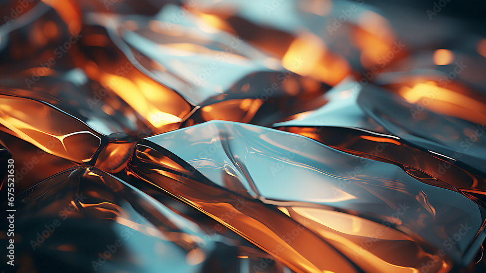 Poster modern conceptual color 3d background for design of visual projects