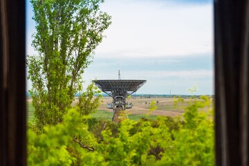 Radio telescopes astronomy antenna in National Radio concept