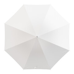 a white Umbrella isolated on a white background