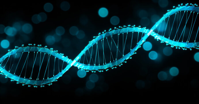 Digital DNA Structure
