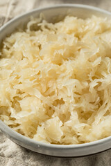 Organic Raw Cabbage Sauerkraut