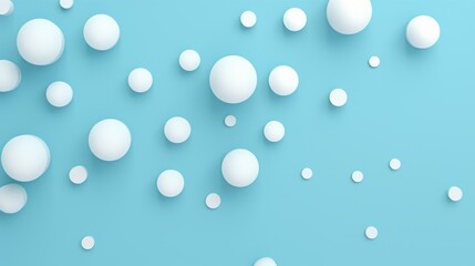 white circles on a blue background.