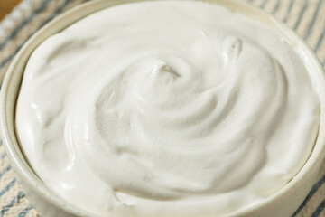 Sweet White Whipped Cream Dessert