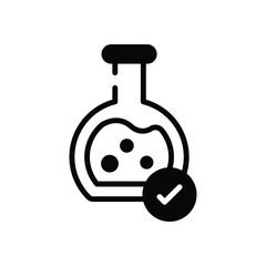 Paraben Free icon vector stock illustration