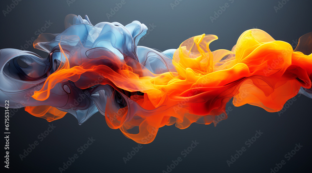 Poster smooth gradient background for web development,generated by ai
