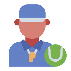 Tennis Coach profession icon