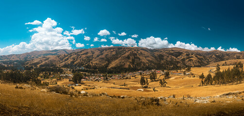 Landscape in the andes