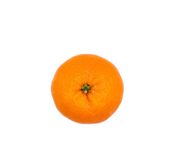 clementine isolated on a transparent background