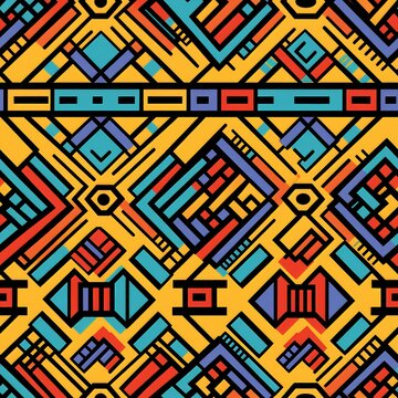 South African Ndebele Pattern