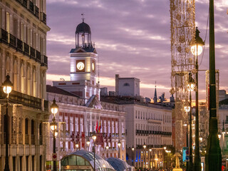 Madrid en fin de journ&eacute;e